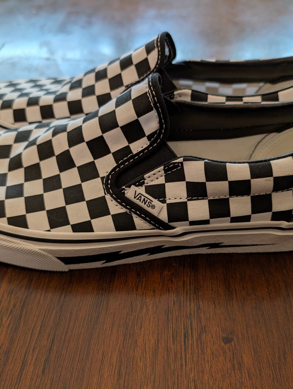 Vans Men's Custom Classic Slip-On Size 9 1/2 M - Picture 2 of 4